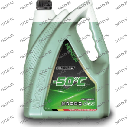 G11G-50004 Антифриз NERSON OIL HD Standart G-11 -50 гр. 4л ЗЕЛЕНЫЙ Nerson