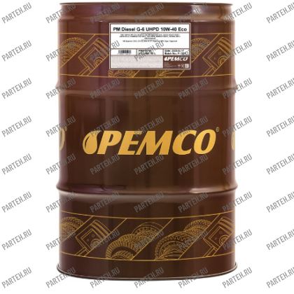PM0706-60 Масло моторное DIESEL G-6 Eco PEMCO UHPD 10W-40 (60 литров) PEMCO