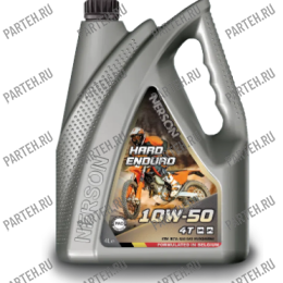 EH4T-0004 Масло мотороное NERSON 4T Enduro Hard Synthetic 10W-50 4л (эндуро/мотокросс) Nerson