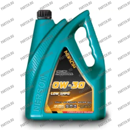 C2C0-30004 Масло моторное NERSON OIL Red Line Professional Fully Synthetic ACEA C2; C3 0W-30 4л Nerson