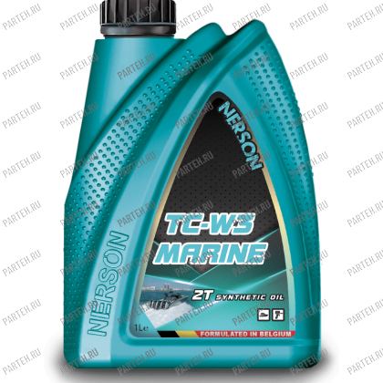 TC2T-0001 Масло моторное NERSON OIL 2T TC-W3 Marine synthetic 1л (лодки/катера) Nerson
