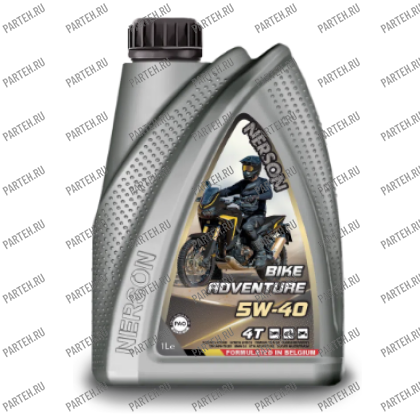 AB4T-5001 Масло моторное NERSON 4T Bike Adventure synthetic 5W-40 1л (класс турист) Nerson