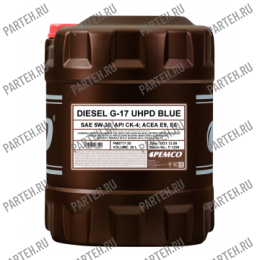 PM0717-20 Масло моторное DIESEL G-17 PEMCO SAE 5W-30; UHPD BLUE (20 литров) PEMCO