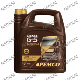 PM0705-5 Масло моторное DIESEL G-5 PEMCO 10W-40 UHPD (5 литров) PEMCO