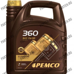 PM0360-5 Масло моторное PEMCO 360 SAE 5W-30 (5литр) PEMCO