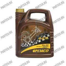 PM0367-5 Масло моторное PEMCO O.E.M. for Ford Volvo 5W-30 (5литр) PEMCO