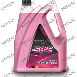 G12R-50004 Антифриз NERSON OIL HD Premium G-12+ -50 гр. 4л КРАСНЫЙ Nerson