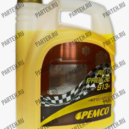 PM0914-5 Антифриз PEMCO 913+ (-40) желтый (5 литров) PEMCO