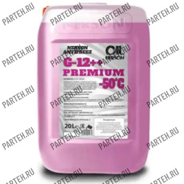 G12R-50020 Антифриз NERSON OIL HD Premium G-12+ -50 гр. 20л КРАСНЫЙ Nerson