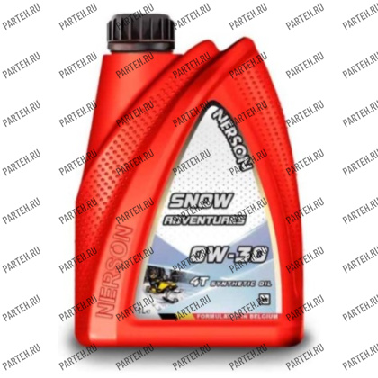 SA03-0001 Масло моторное NERSON OIL 4T SnowАdventures synthetic 0W-30 1л (снегоходы) Nerson