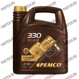 PM0330-4 Масло моторное PEMCO 330 SAE 5W-30 (4литр) PEMCO