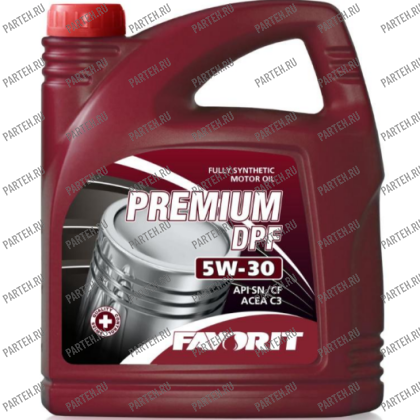 FV3703-4-E Масло моторное Favorit Premium DPF SAE 5W-30 (4 л) FAVORIT