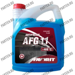 FV4011-4-E ОЖ Favorit Antifreeze AFG11 (-40°) синий/blue (4 л) FAVORIT