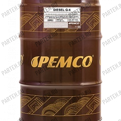 PM0704-60 Масло моторное DIESEL G-4 PEMCO 15W-40 SHPD (60 литров) PEMCO