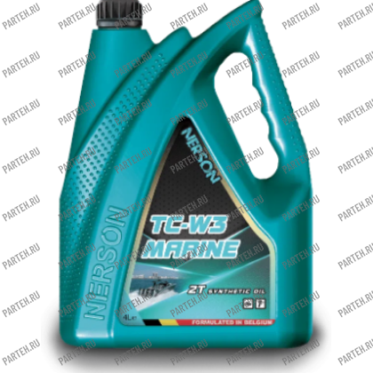TC2T-0004 Масло моторное NERSON OIL 2T TC-W3 Marine synthetic 4л (лодки/катера) Nerson