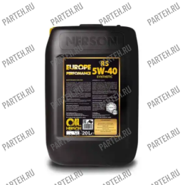 NEU5-40020 Масло моторное NERSON OIL Europe Perfomance RS 5W-40 20л. Nerson