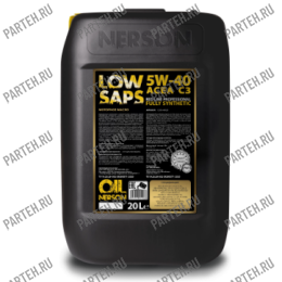 C305-40020 Масло моторное NERSON OIL Red Line Professional Fully Synthetic ACEA C3 5W-40 20л Nerson