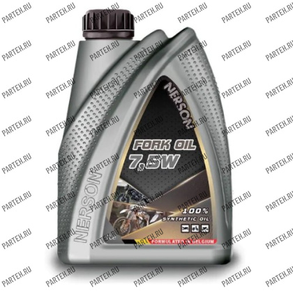 NF2W-0001 Масло гидравлическое NERSON OIL Fork Oil synthetic 7.5W 1л. вилочное масло Nerson