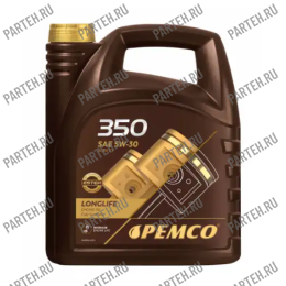 PM0350-4 Масло моторное PEMCO 350 SAE 5W-30 (4литр) PEMCO