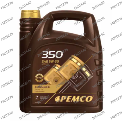 PM0350-4 Масло моторное PEMCO 350 SAE 5W-30 (4литр) PEMCO