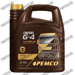 PM0704-5 Масло моторное DIESEL G-4 PEMCO 15W-40 SHPD (5 литров) PEMCO