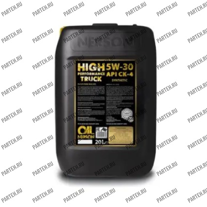 CKK5-30020 Масло моторное NERSON OIL High Performance Truck CK-4 5W-30 20л Nerson