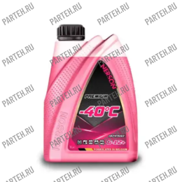 G12R-40001 Антифриз NERSON OIL HD Premium G-12+ -40 гр. 1л КРАСНЫЙ Nerson