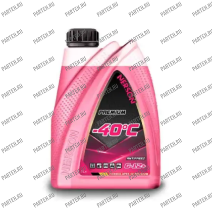 G12R-40001 Антифриз NERSON OIL HD Premium G-12+ -40 гр. 1л КРАСНЫЙ Nerson