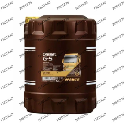PM0705-10 Масло моторное DIESEL G-5 PEMCO 10W-40 UHPD (10 литров) PEMCO