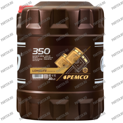 PM0350-20 Масло моторное PEMCO 350 SAE 5W-30 (20литр) PEMCO