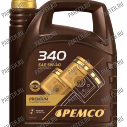 PM0340-4 Масло моторное PEMCO 340 SAE 5W-40 (4литр) PEMCO
